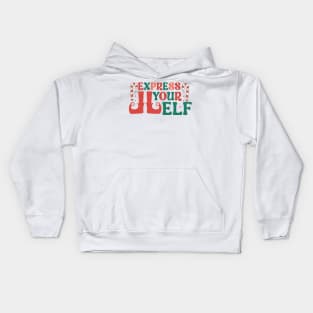 Express Your Elf Kids Hoodie